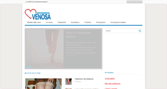 Desktop Screenshot of circolazionevenosa.it